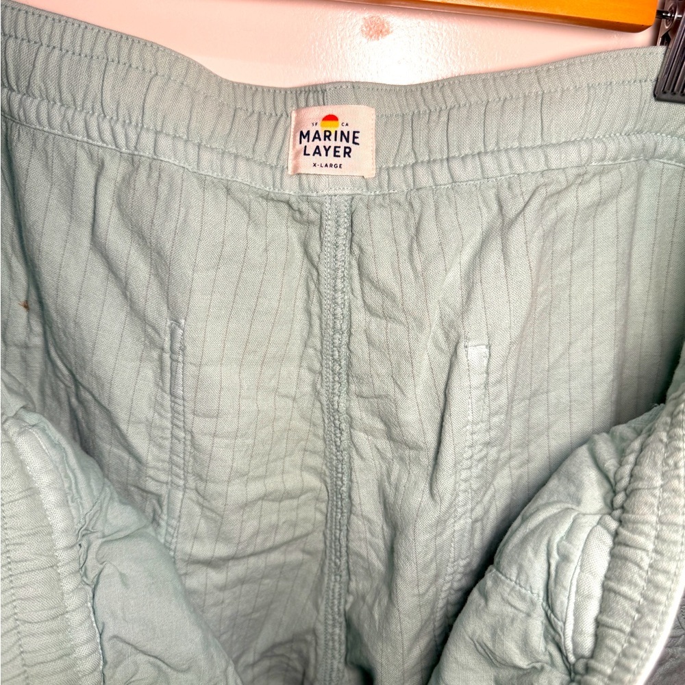 MARINE LAYER - Saturday Beach Short - Menβs XL - Light Green - Picture 5 of 7